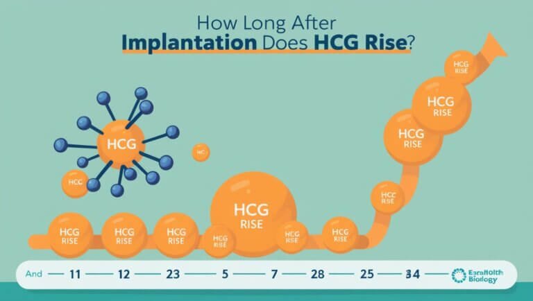 How Long After Implantation Does HCG Rise?